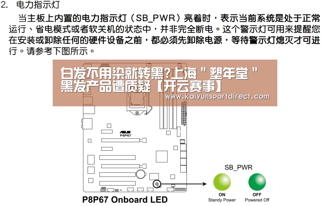 白发不用染就转黑?上海"塑年堂"黑发产品遭质疑【开云赛事】(图3) 开云入口