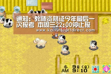 通知:教师资格证今年最后一次报考 本周三22:00停止报名-开云入口(图3) 开云赛事